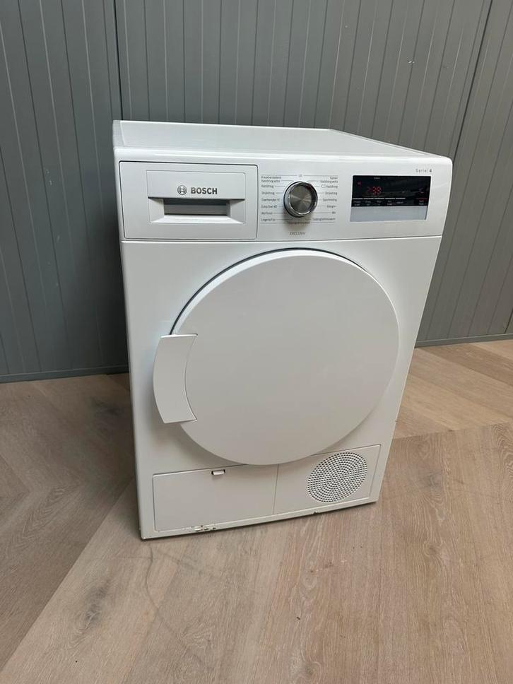Bosch serie 4 warmtepomp droger A+ inclusief garantie, Witgoed en Apparatuur, Wasdrogers, Gebruikt, Overige typen, Voorlader, 8 tot 10 kg