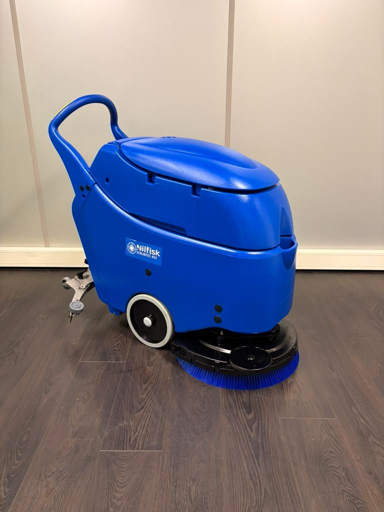 Schrobmachine | Nilfisk 453 | Nieuw accupakket, Ophalen of Verzenden, Schrobmachine