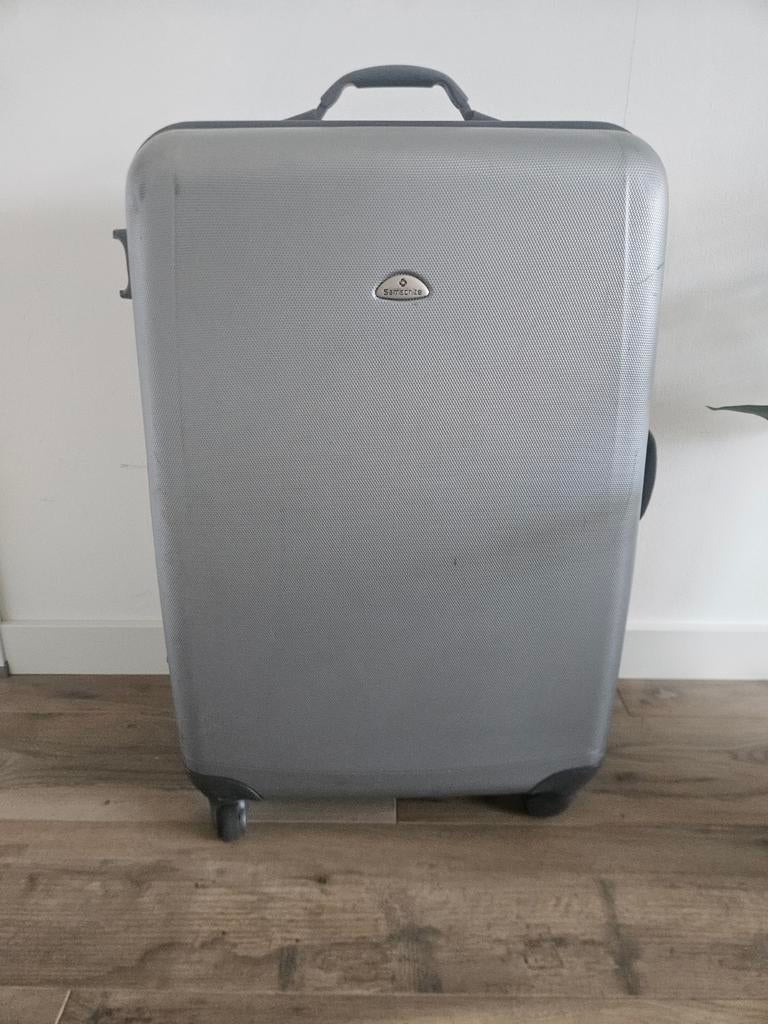 Samsonite trolley koffer, Gebruikt, Hard kunststof, 45 tot 55 cm, 70 cm of meer