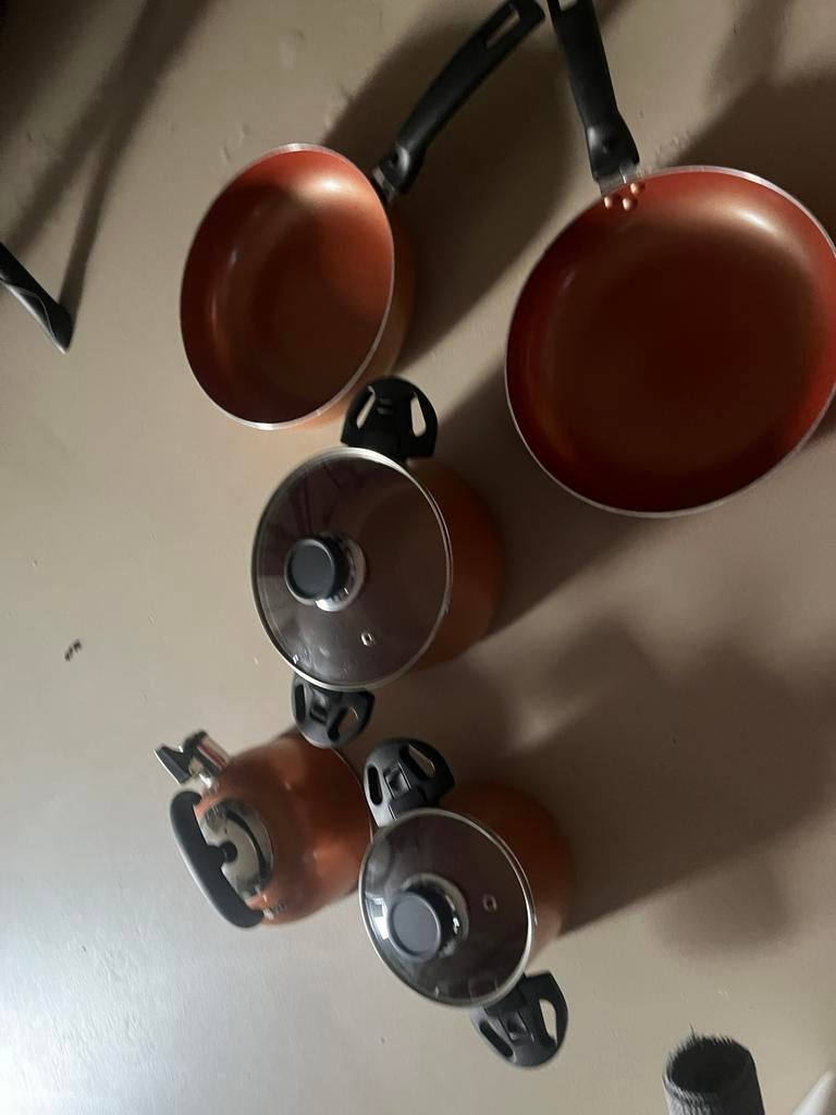 Pannenset camping nieuw, Ophalen of Verzenden, Nieuw