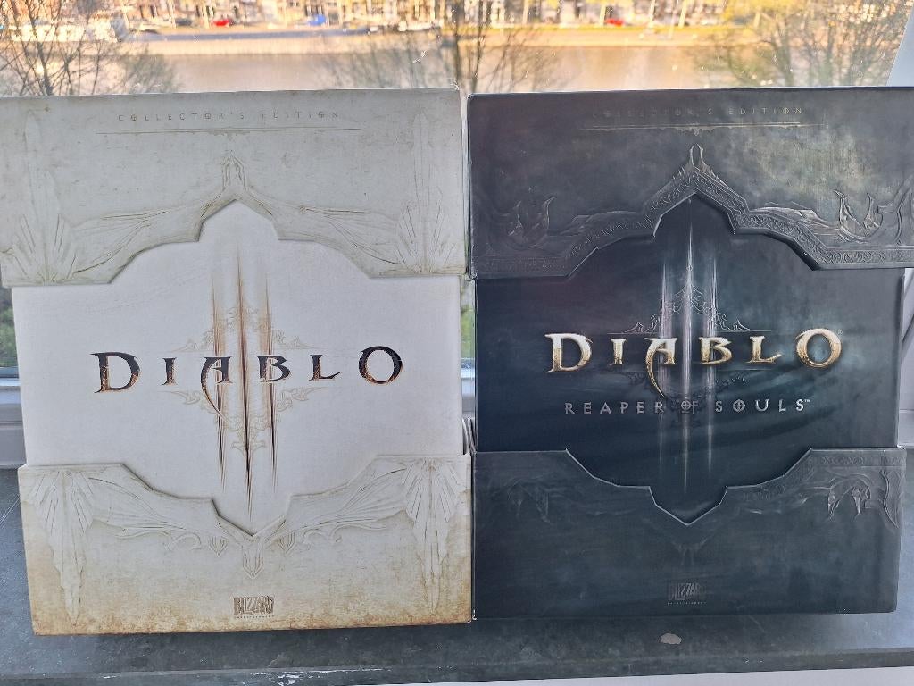 Collector's Editions Diablo 3 en Reaper of Souls, z.g.a.n.!, Spelcomputers en Games, Games | Pc, Vanaf 18 jaar, 1 speler, Ophalen of Verzenden