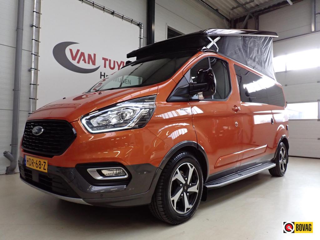 Ford Nugget PLUS Automaat / Active / 5600 KM, Caravans en Kamperen, Campers, Automaat, Buscamper of Camperbus, Airbags, Bedrijf