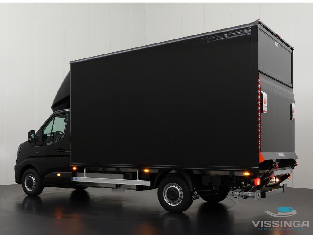 Renault Master E-Tech Bakwagen 420x211x232 (20.5m3) 87 kWh, Auto's, Bestelauto's, Stof, Huisgarantie, 143 pk, Zwart