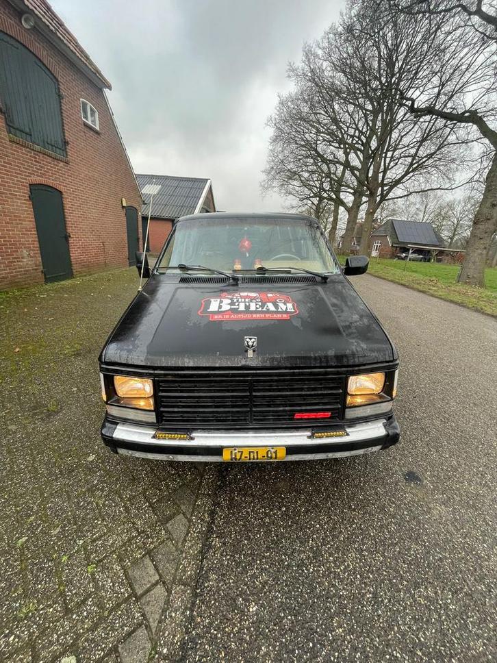 Dodge Kampeerauto 1989 Wit, Auto's, Dodge, Particulier, LPG, Origineel Nederlands, Wit, Ophalen