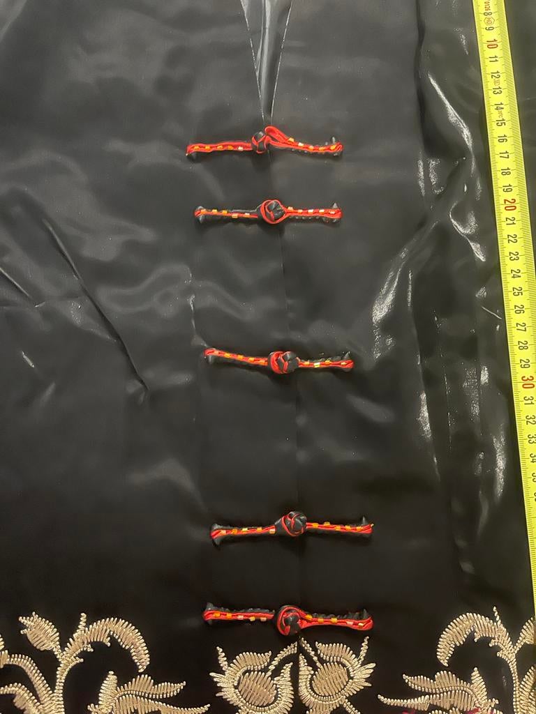 Nieuw Chinees zijden jasje - Maat M, Kleding | Dames, Ophalen of Verzenden, Nieuw, Maat 38/40 (M), Zwart