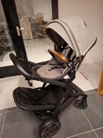 Nuna demi grow kinderwagen met 2 zitjes en reiswieg!, Gebruikt, Combiwagen, Verstelbare duwstang, Ophalen