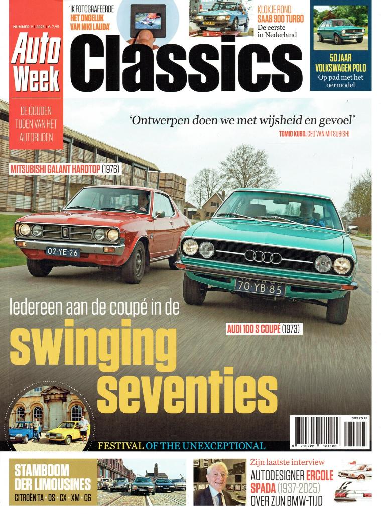 Autoweek Classics 2025 nr. 9 (o.a. Audi 100 S Coupé), Verzenden, Gelezen, Algemeen