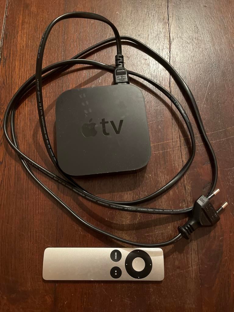 Apple TV (3e generatie) met afstandsbediening en kabels, Ophalen of Verzenden, Gebruikt, HDMI, Zonder harde schijf