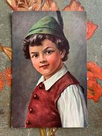 Innsbrück 16-8-1913 Jongetje in klederdracht (DD), Ophalen of Verzenden, Voor 1920, Ongelopen, Kinderen