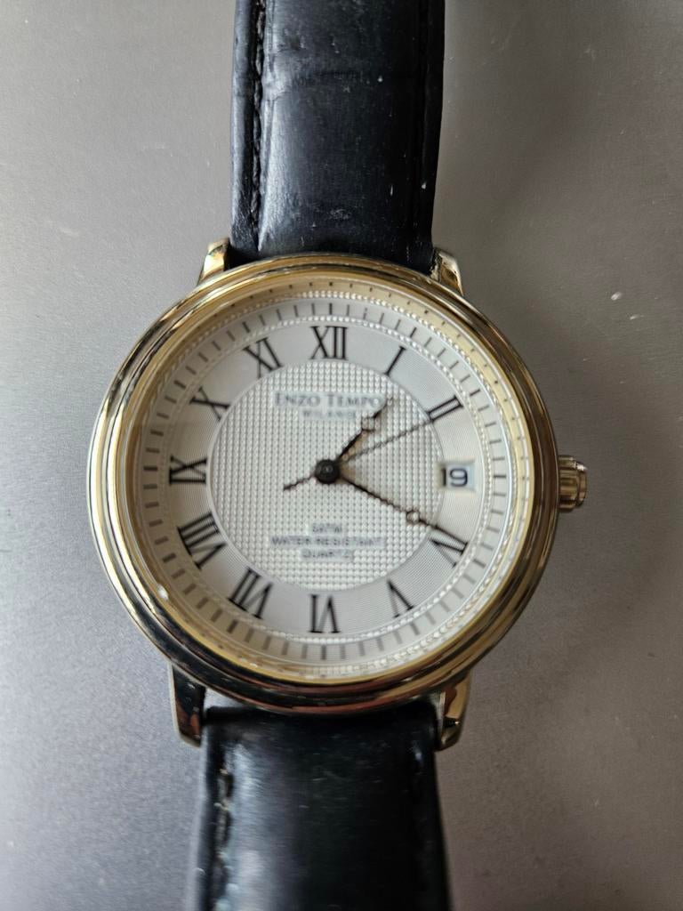 Enzo tempo heren horloge, Ophalen of Verzenden, Overige merken