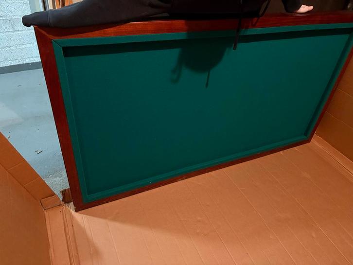 Dit weekend ophalen! Tafelbiljart Homas B-35 met toebehoren, Sport en Fitness, Biljarten en Poolen, Zo goed als nieuw, Biljarttafel