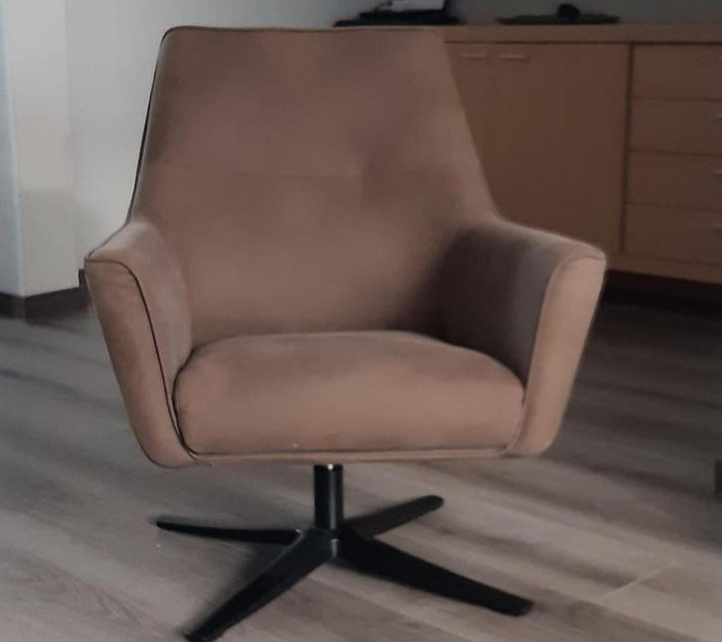 Fauteuil op draaivoet, Ophalen, Zo goed als nieuw, 75 tot 100 cm, 75 tot 100 cm