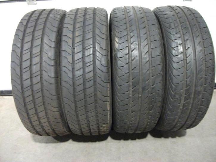 4 x 195/60r16c continental zomerbanden 4 x 6.5/7.5mm!!, Auto-onderdelen, Banden en Velgen, Banden en Velgen, Zomerbanden, 16 inch