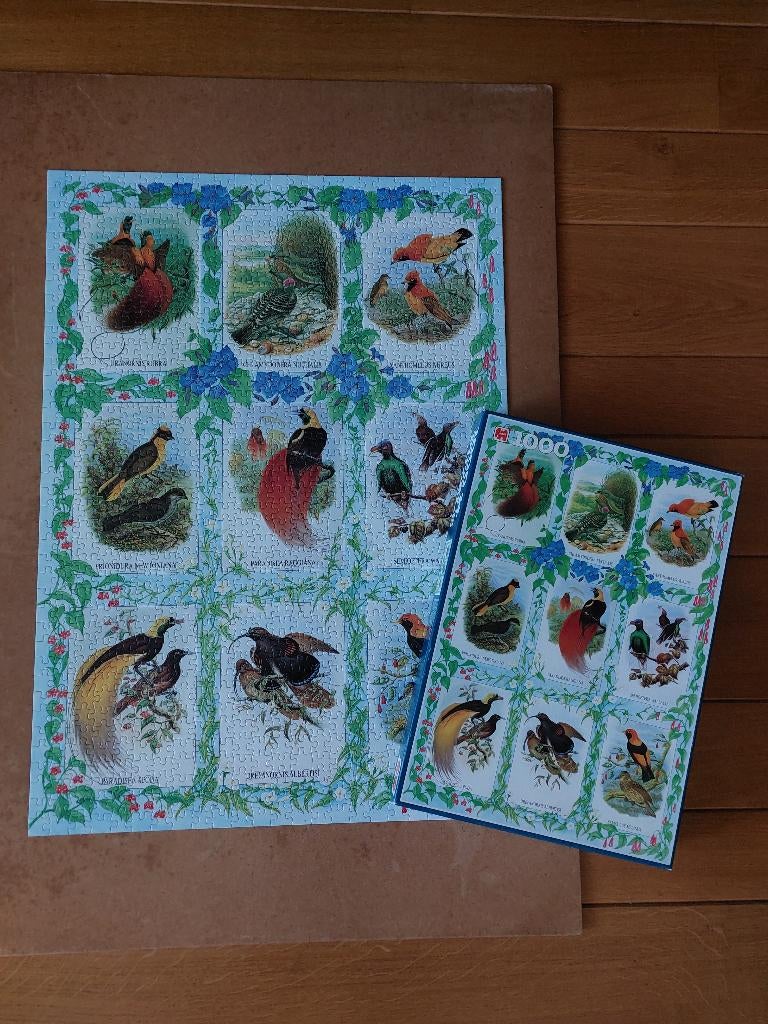 Puzzel Exotische Vogels, Ophalen of Verzenden, 500 t/m 1500 stukjes, Zo goed als nieuw, Legpuzzel