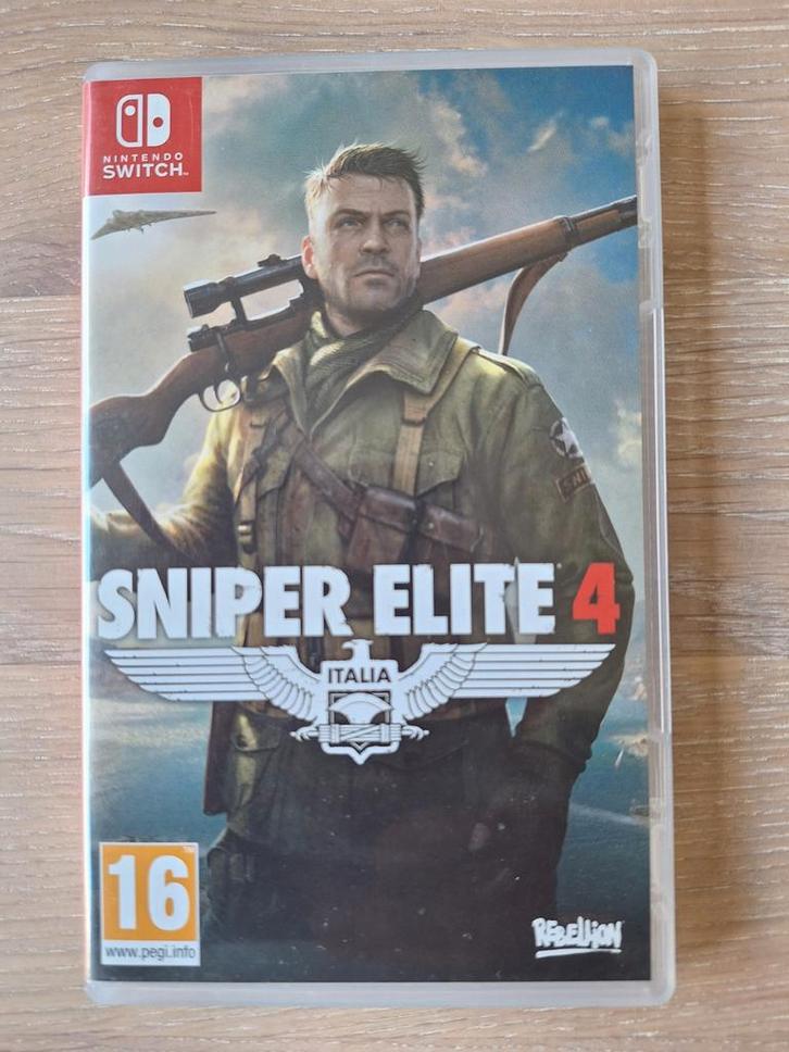 Sniper Elite 4 Nintendo Switch - Schietspel WOII, Spelcomputers en Games, Games | Nintendo Switch, Zo goed als nieuw, Shooter