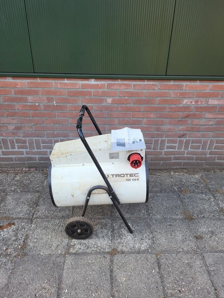 Trotec TDS 120 R elektrische kachel – 30 kW –, Doe-het-zelf en Verbouw, Verwarming en Radiatoren, Ophalen, Minder dan 60 cm, Kachel