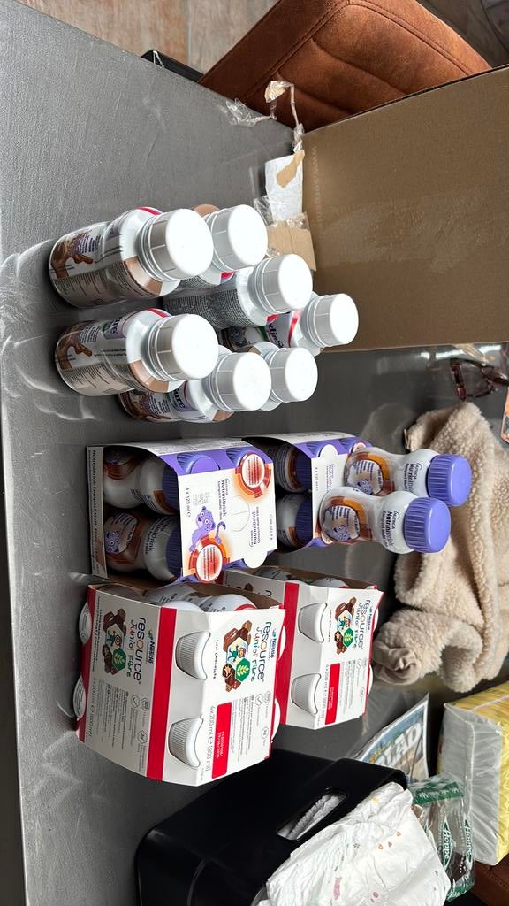 Kinder voeding chocolade, Ophalen