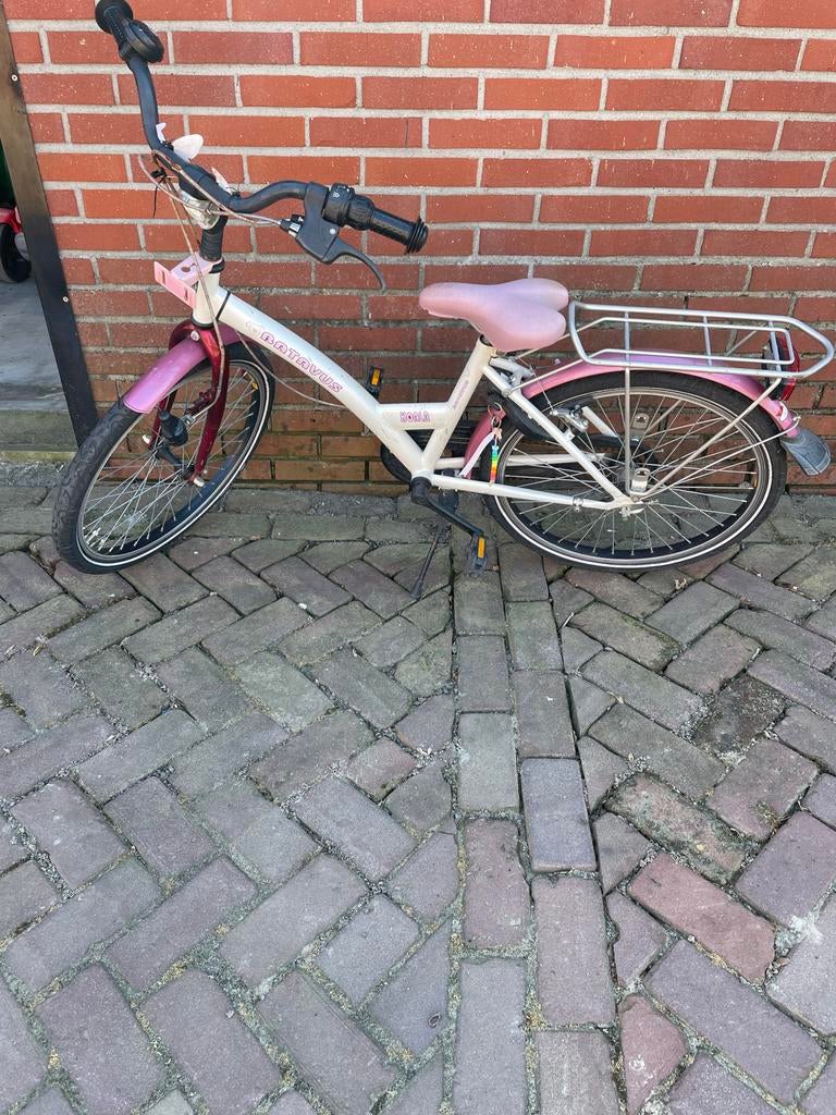Opknapper Batavus meisjesfiets gratis ophalen, 22 inch, Gebruikt, Velgrem, Ophalen of Verzenden