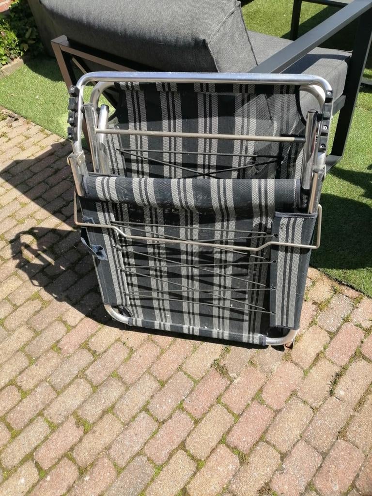 Ligbed, Ophalen, Gebruikt, Aluminium