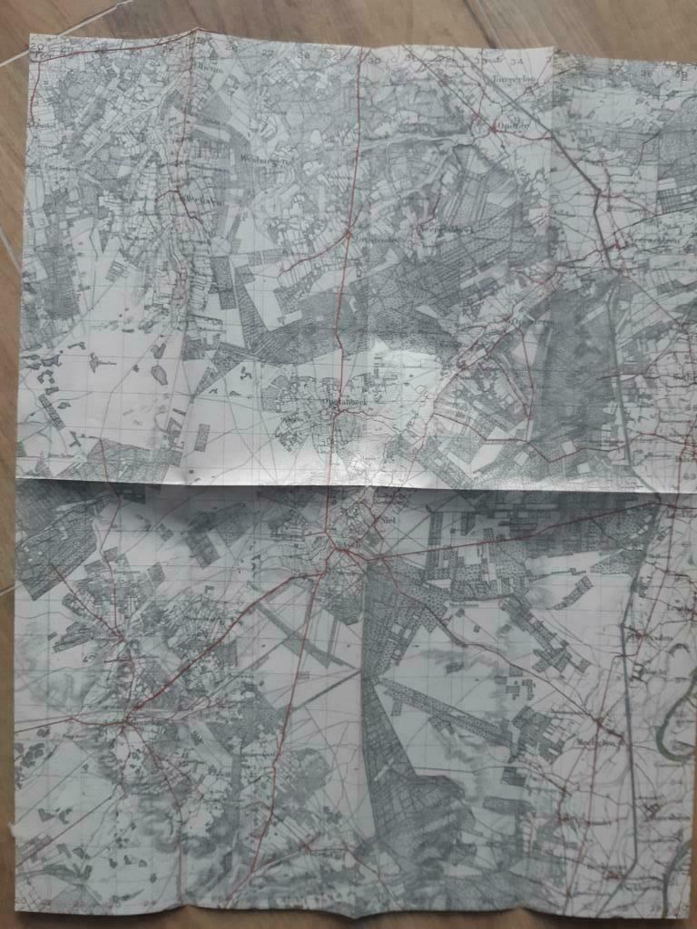 059 / Stafkaart Peer en omstreken in België uit 't jaar 1905, Ophalen of Verzenden, België of Luxemburg, 1800 tot 2000, Topografische Dienst