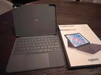 Logitech Combo Touch Keyboard Case voor iPad Air 11-inch (M2, Overige modellen, 11 inch, Ophalen of Verzenden, Zo goed als nieuw