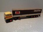 lion daf 2800 onatra huif trailer code 3, Ophalen of Verzenden, Zo goed als nieuw, Bus of Vrachtwagen, Lion Toys
