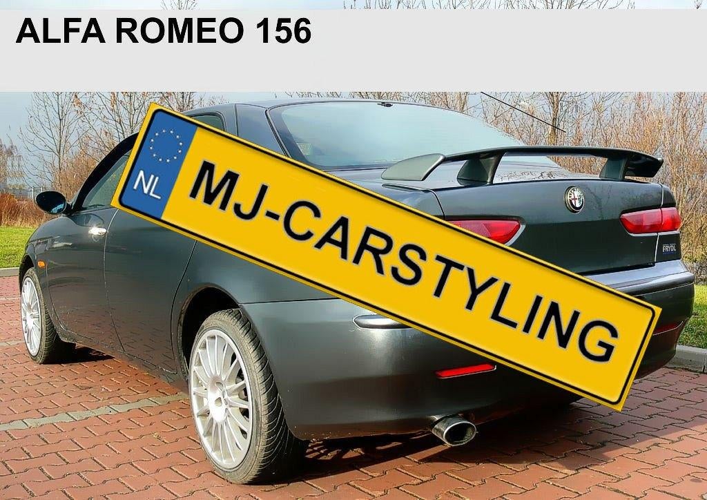 Alfa Romeo 156 - Achterklep spoiler IV, Ophalen of Verzenden, MJ-Carstyling, Info@mj-carstyling.net, Sibeliusstraat 81 5011JH Tilburg