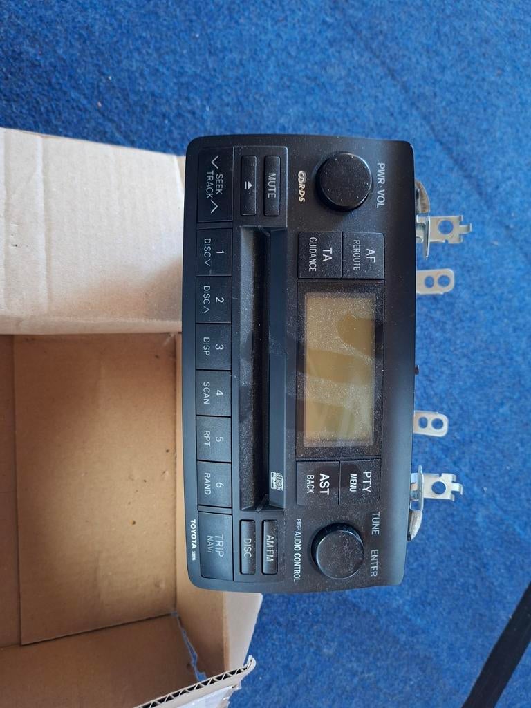Originele Auto radio Toyota Corolla, Ophalen of Verzenden, Gebruikt