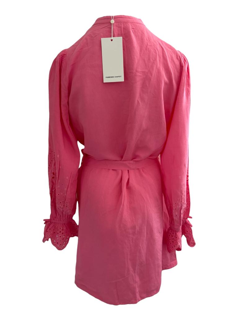 Fabienne Chapot jurk NIEUW L, Nieuw, Ophalen of Verzenden, Roze, Onder de knie