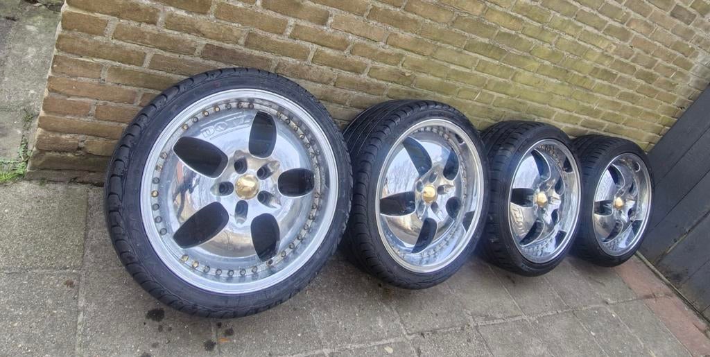 Zeer exclusieve 18 inch Mercedes velgen met goeie zomerbande, Auto-onderdelen, Banden en Velgen, 18 inch, Banden en Velgen, Ophalen of Verzenden