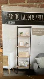 Schappen leaning ladder shelf nieuw, Boeken, Ophalen, Nieuw, Interieur en Design