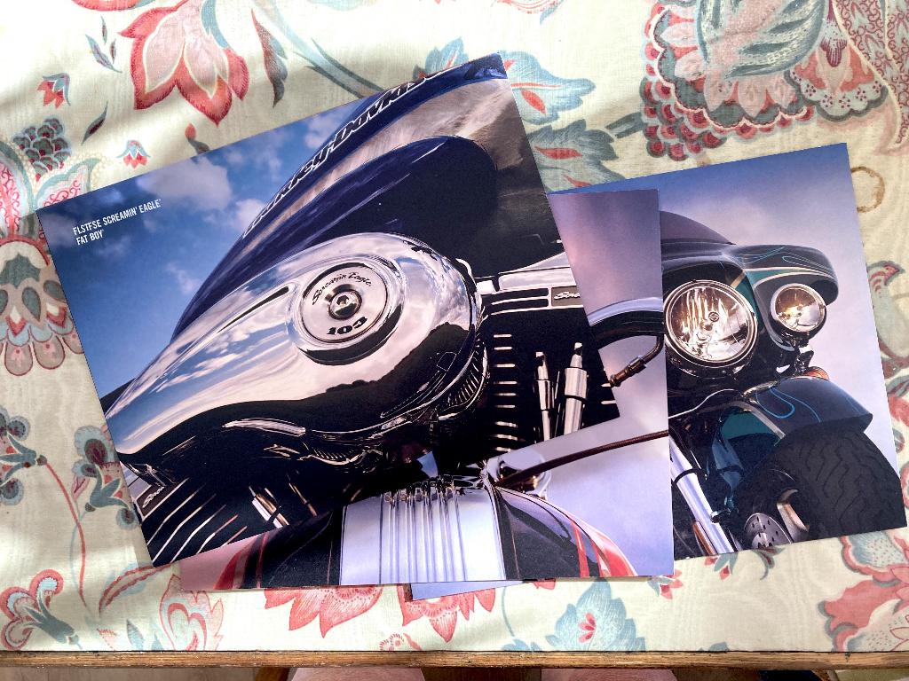 harley davidson brochure, Motoren, Ophalen of Verzenden, Harley-Davidson of Buell
