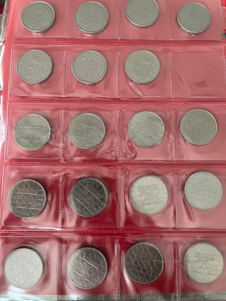 Rijksdaalder set Juliana/Beatrix, Postzegels en Munten, Munten | Nederland, Ophalen of Verzenden, 2½ gulden, Setje