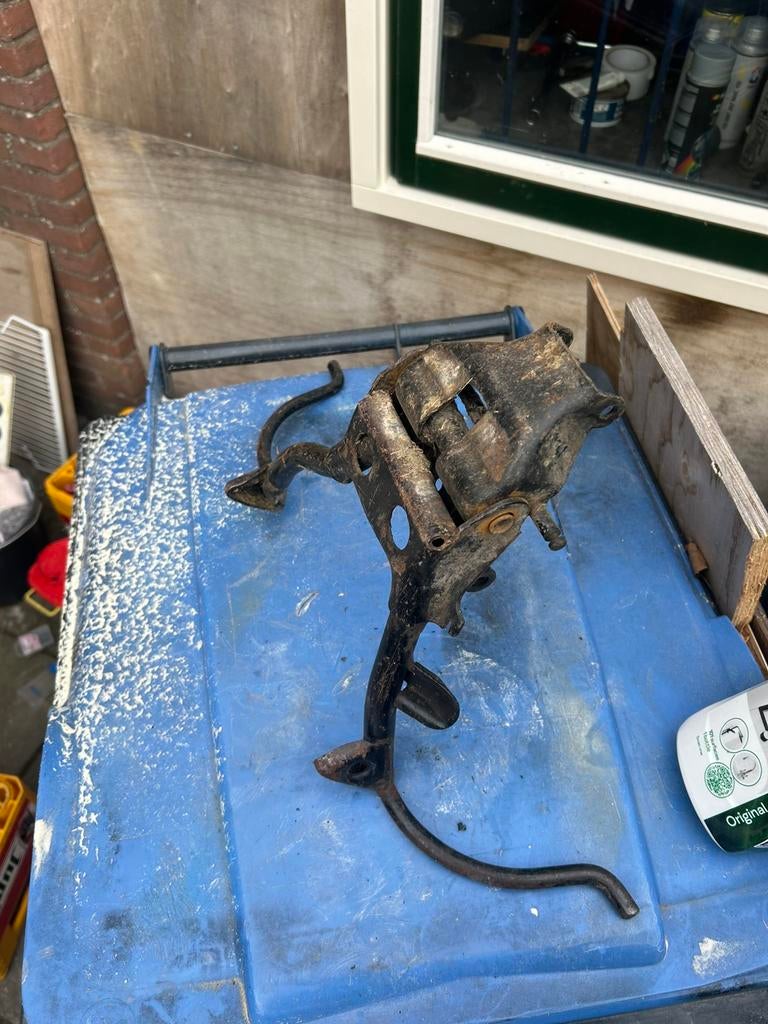 Middenbok piaggio, Fietsen en Brommers, Brommeronderdelen | Scooters, Zo goed als nieuw, Piaggio, Overige typen, Ophalen of Verzenden