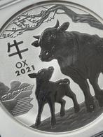 1 kilo lunar Ox 2021 - NGC MS70 slab - munt .9999 zilver, Postzegels en Munten, Edelmetalen en Baren, Ophalen of Verzenden, Zilver