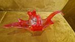 Glazen schaal (Murano?) rood, Ophalen of Verzenden