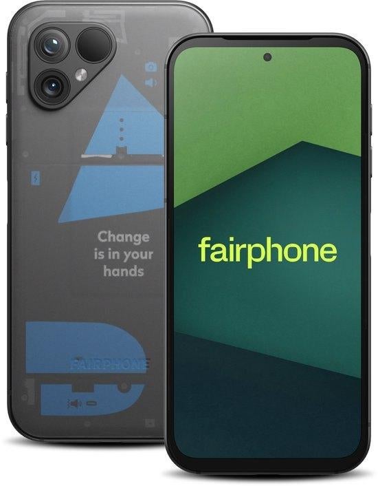 Fairphone 5 256GB Transparant Edition 1 jaar oud, Ophalen of Verzenden, Zo goed als nieuw, 6 megapixel of meer, Zonder abonnement
