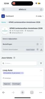 Lentemarathon amstelveen estafette, Drie personen of meer, Overige soorten