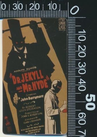 Sticker: Dr Jekyll and Mr Hyde, Verzamelen, Stickers, Zo goed als nieuw, Film, Tv of Omroep, Ophalen of Verzenden