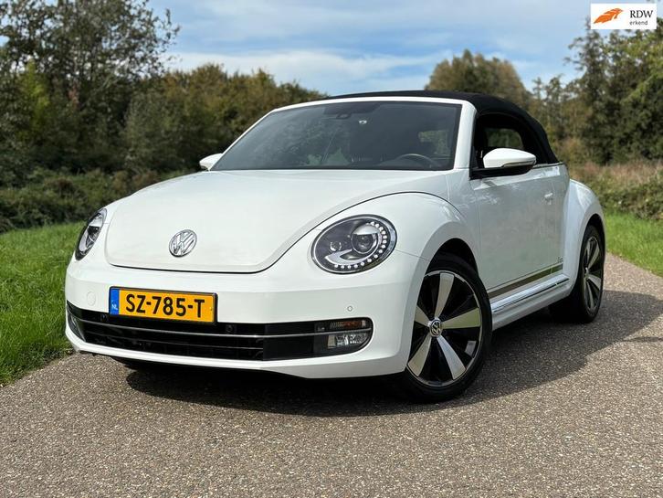 Volkswagen Beetle Cabriolet 1.2 TSI Design BlueMotion Cup NI, Auto's, Volkswagen, Bedrijf, Te koop, Beetle (Kever), ABS, Airbags