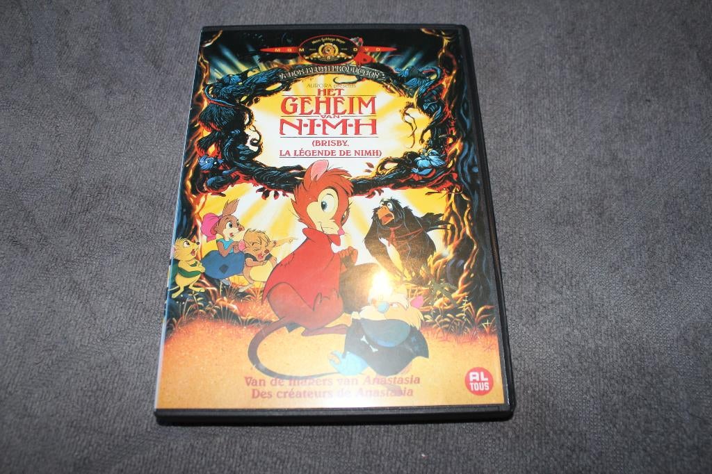 DVD The Secret of Nimh / Het Geheim van Nimh, Gebruikt, Tekenfilm, Ophalen of Verzenden, Alle leeftijden