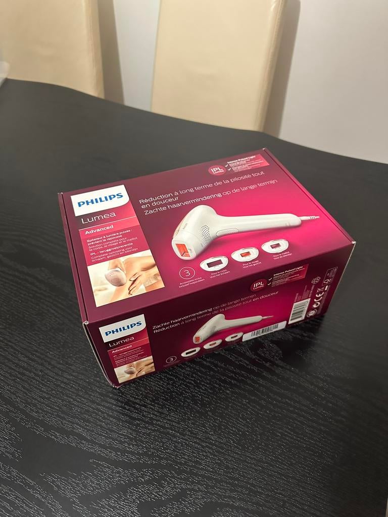 Philips Lumea advanced IPL nieuw, Witgoed en Apparatuur, Persoonlijke-verzorgingsapparatuur, Ophalen of Verzenden, Nieuw, Haarverzorging