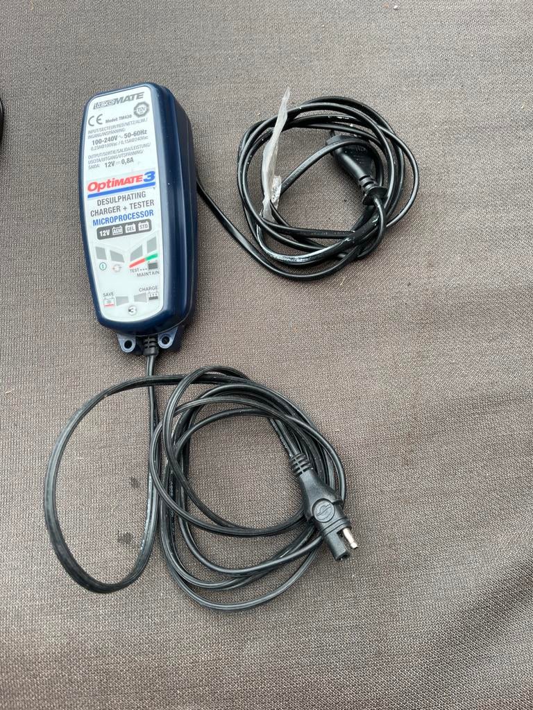 Optimate 3 Acculader - Desulfater, Lader & Tester, Ophalen of Verzenden