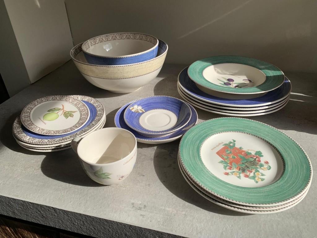 Wedgewood servies Sarah's garden, Huis en Inrichting, Keuken | Servies, Ophalen, Gebruikt, Overige typen, Wedgwood