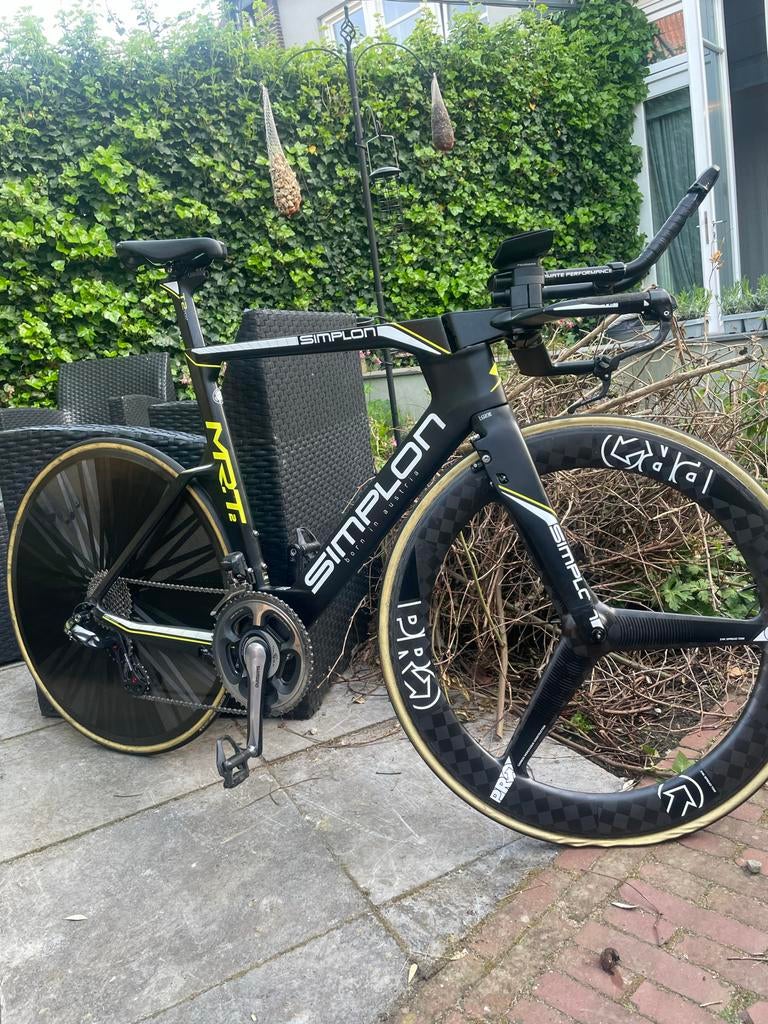 Simplon MR.T2 Tijdrit/Triathlon fiets maat M, 28 inch, Carbon, Heren, Zo goed als nieuw