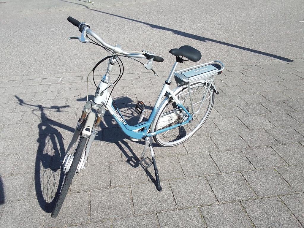 Elektrische fiets Gazelle met accu en nieuwe slotketting., Ophalen, Minder dan 30 km per accu, Gebruikt, 47 tot 51 cm