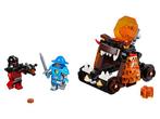 lego nexo knights 70311 chaos katapult, Ophalen of Verzenden, Zo goed als nieuw, Complete set, Lego