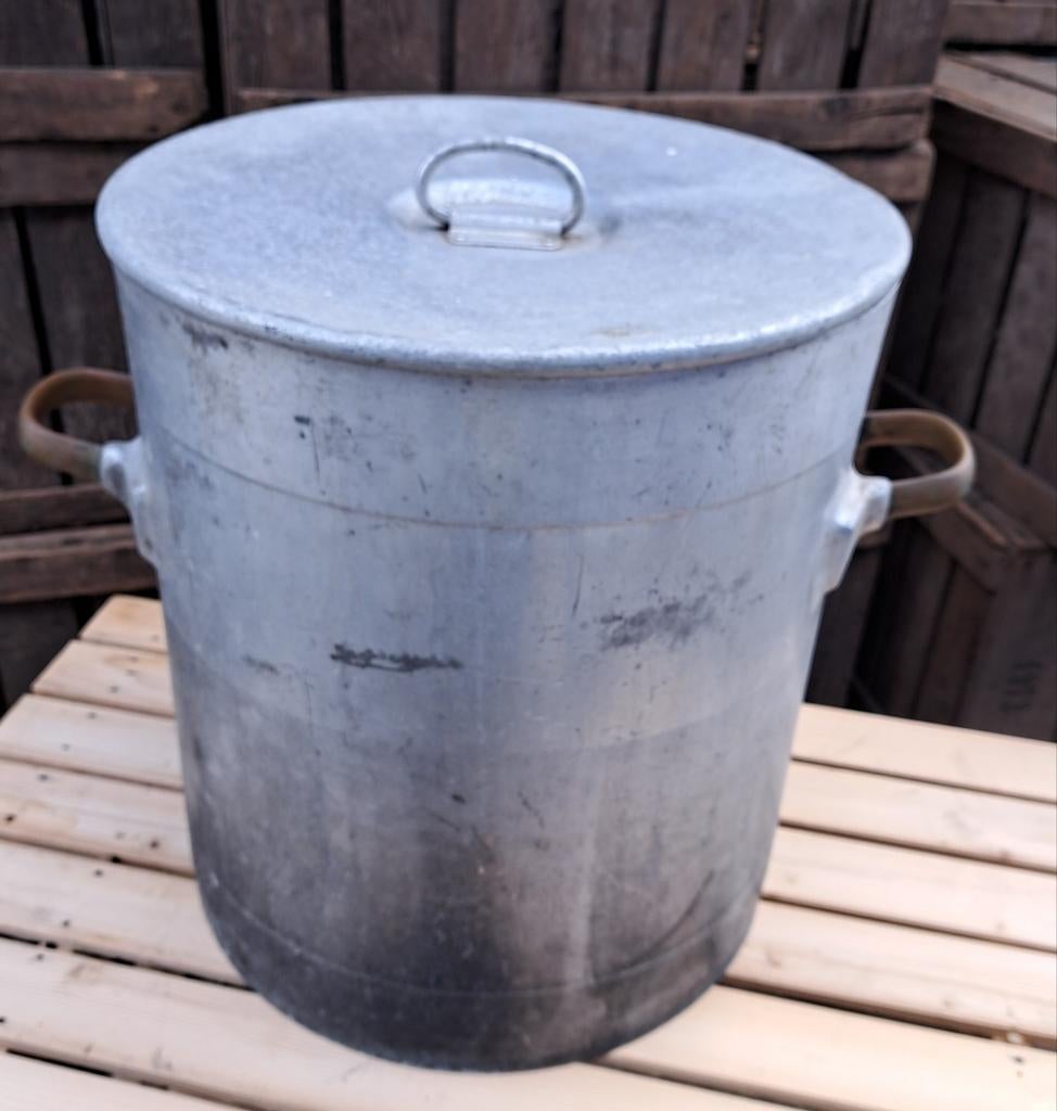 Ketel kookpot aluminium kookpot, Antiek en Kunst, Ophalen