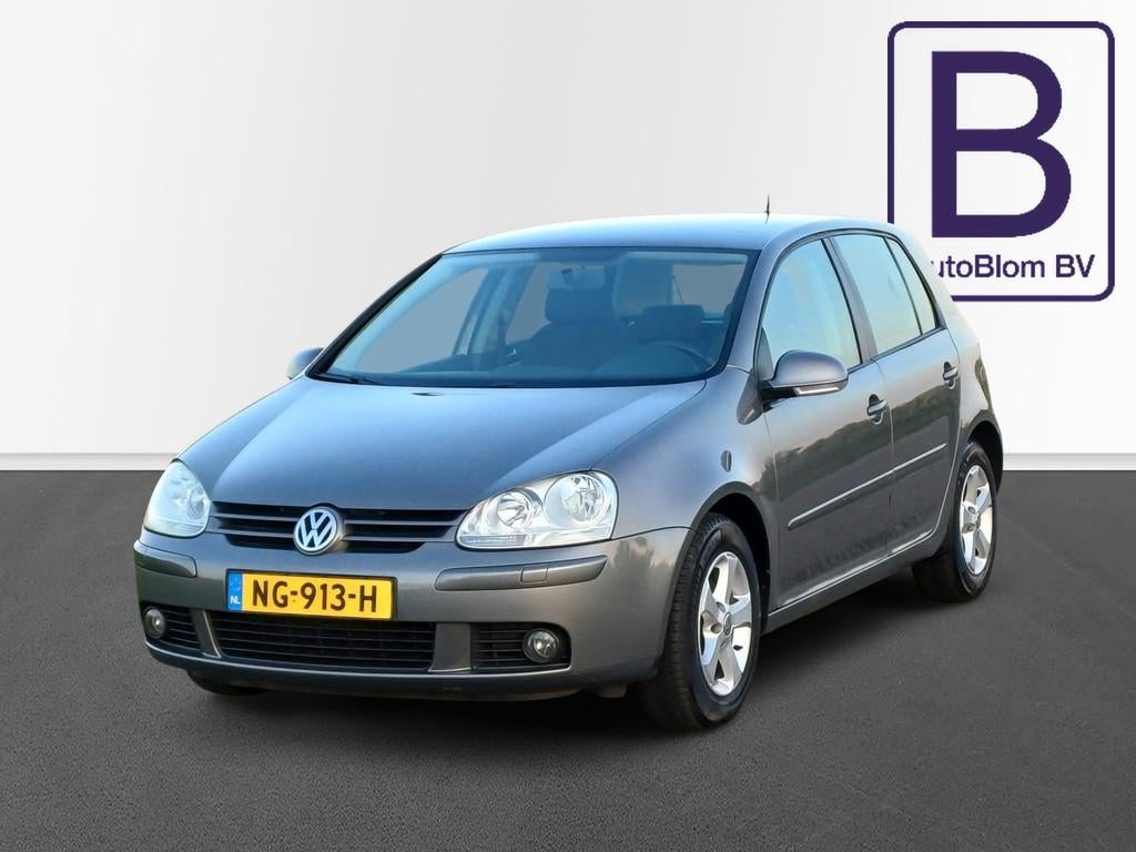 Volkswagen Golf 1.4 Trendline Business /APK 13-01-24/Distr., Auto's, Voorwielaandrijving, Stof, Gebruikt, Zwart