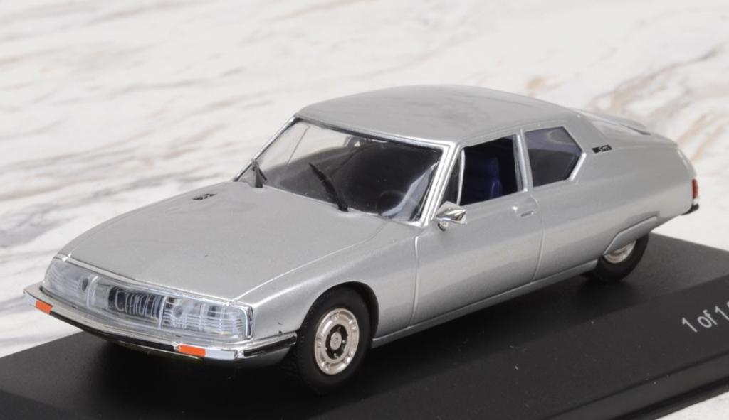 Citroen SM 1970 ZILVER schaal 1:43 Whitebox ref. WB297, Verzenden, Nieuw, Auto, Overige merken